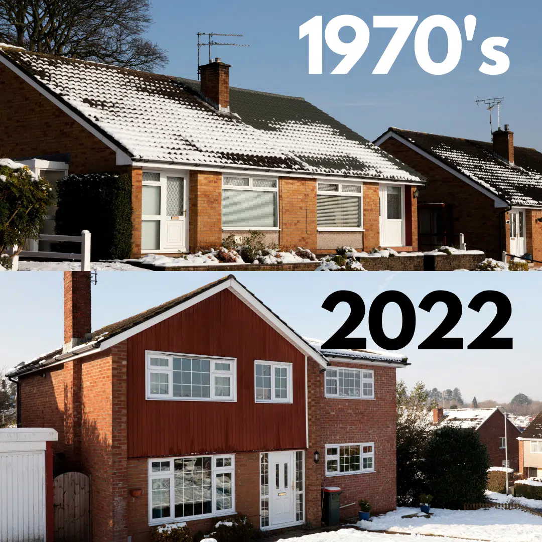 Double Glazing in The 1970's Compared To 2022